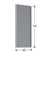 Πανέλο Micro Slat 60x178cm